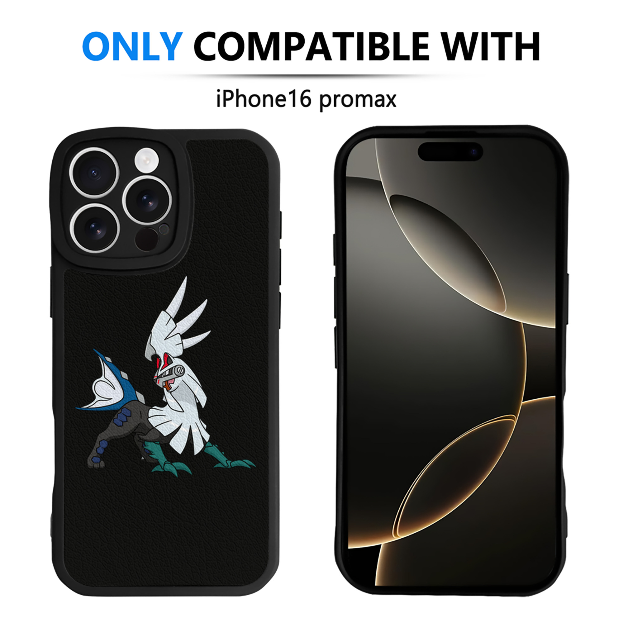 （画像用） ポケットモンスター Pokémon 【iPhone 16シリーズ対応】シリコンスマホケース（レザー調） 材質：シリコン